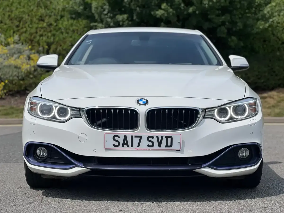 Usado BMW 420 Sport Line 2017 Blanco Coupe