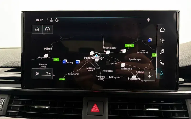 Used Audi A4 Black Edition 150 HP (110 kW) 2022 Blue Estate