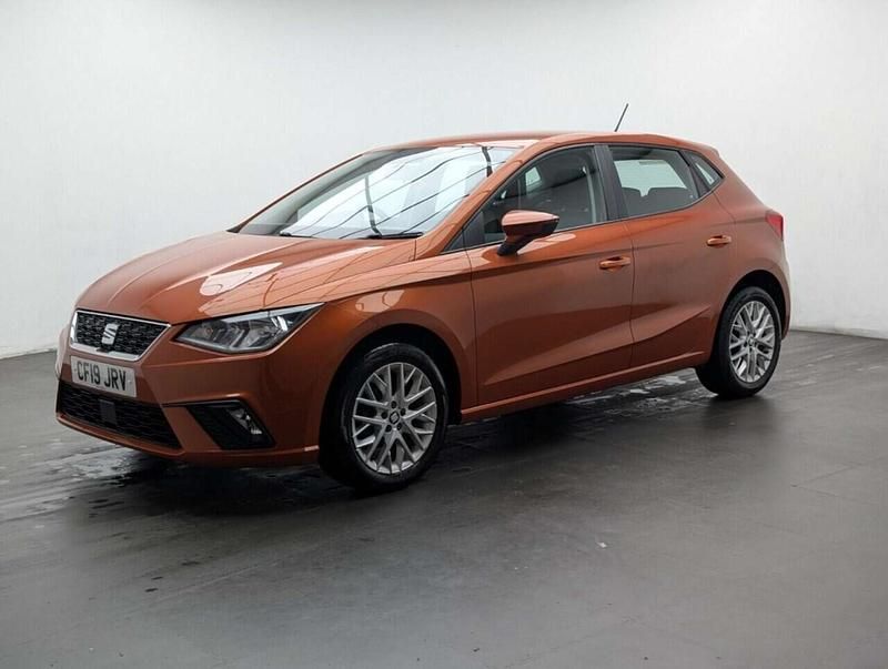 Used Seat Ibiza SE Technology 80 HP (58 kW) 2019 Orange Hatchback