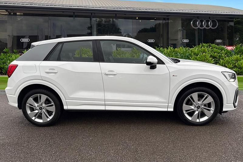 Used Audi Q2 S-Line 110 HP (80 kW) 2022 White SUV
