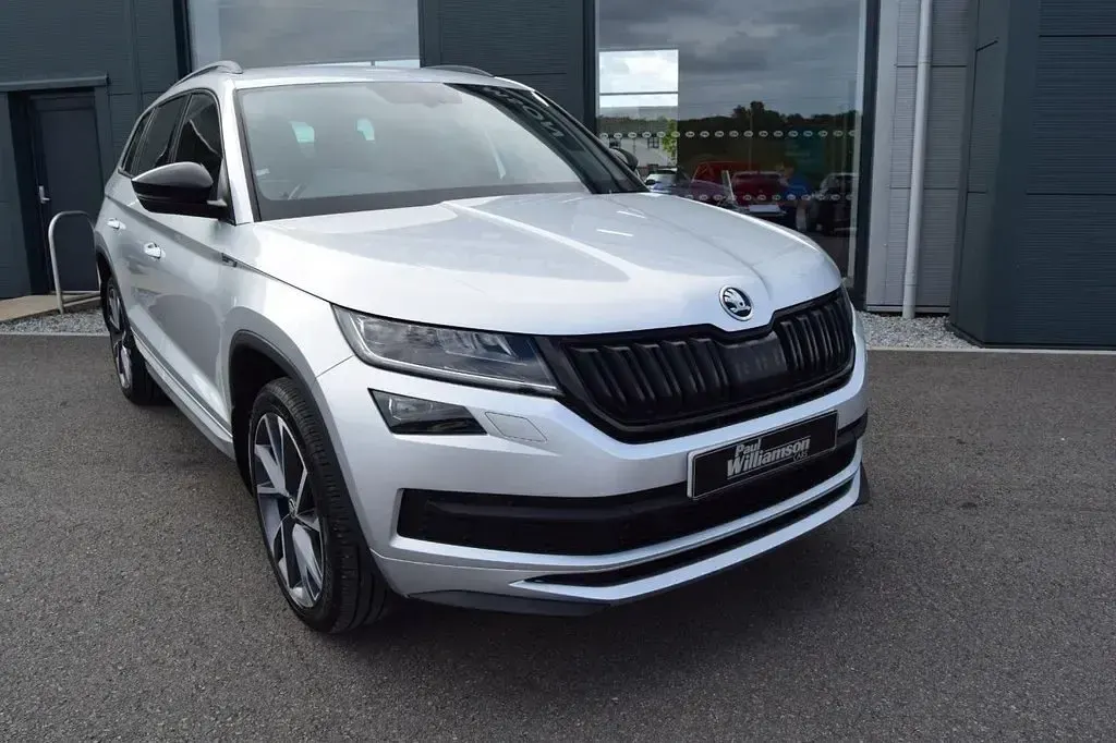 Used Skoda Kodiaq SportLine 190 HP (139 kW) 2019 Silver SUV
