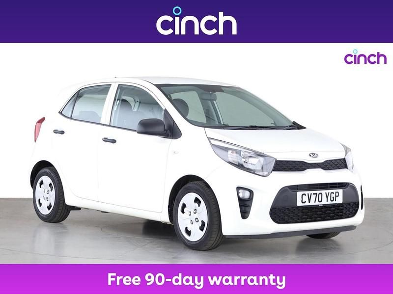 White Used 2021 Kia Picanto Hatchback | £8,999 (Good price) - Image 1/3
