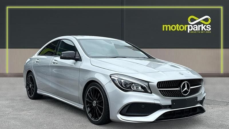 Silver metallic Used 2018 Mercedes CLA200 AMG line | £15,000 (Fair price) - Image 1/4