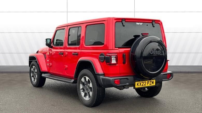 Used Jeep Wrangler Overland 272 HP (200 kW) 2022 Red SUV