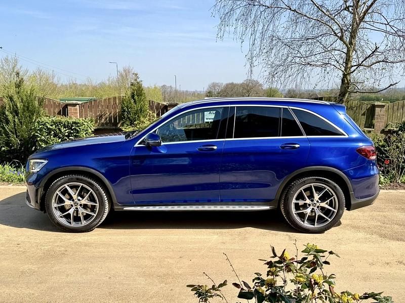 Used Mercedes GLC300 AMG line 2020 Blue SUV