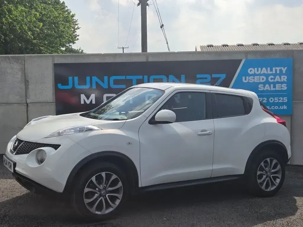 Used Nissan Juke Tekna 117 HP (86 kW) 2014 White SUV