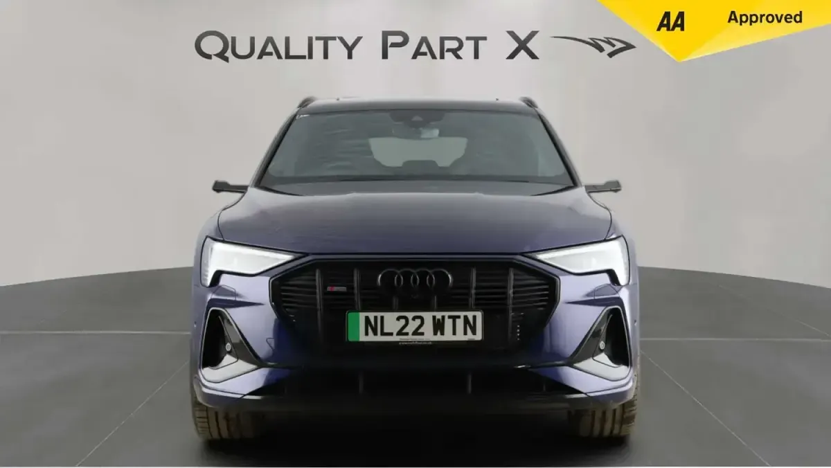 Used Audi e-tron 300 kW (408 HP) 2022 Blue SUV