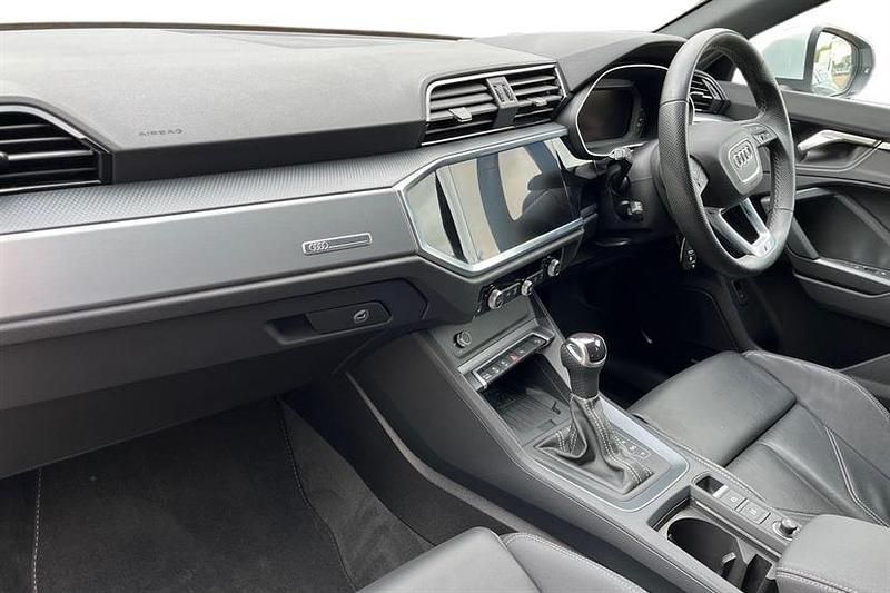 Used Audi Q3 S-Line 150 HP (110 kW) 2023 Glacier white SUV