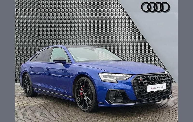 Used Audi S8 Black Edition 571 HP (419 kW) 2024 Blue Sedan