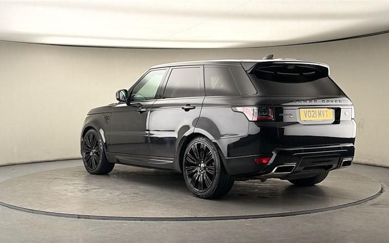 Used Land Rover Range Rover Sport HSE Dynamic 300 HP (220 kW) 2021 Santorini black SUV