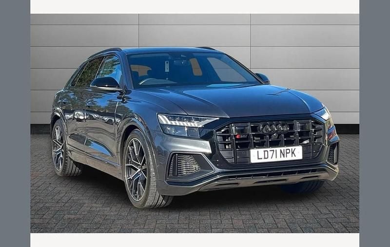 Daytona grey Used 2021 Audi SQ8 Black Edition SUV | £56,495 (Fair price) - Image 1/4