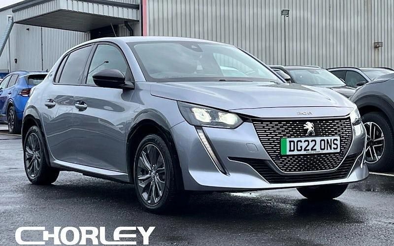 Used Peugeot e-208 Allure Premium 100 kW (136 HP) 2022 Grey Hatchback