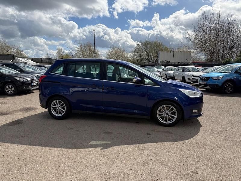 Used Ford Grand C-Max Zetec 120 HP (88 kW) 2017 Blue MPV