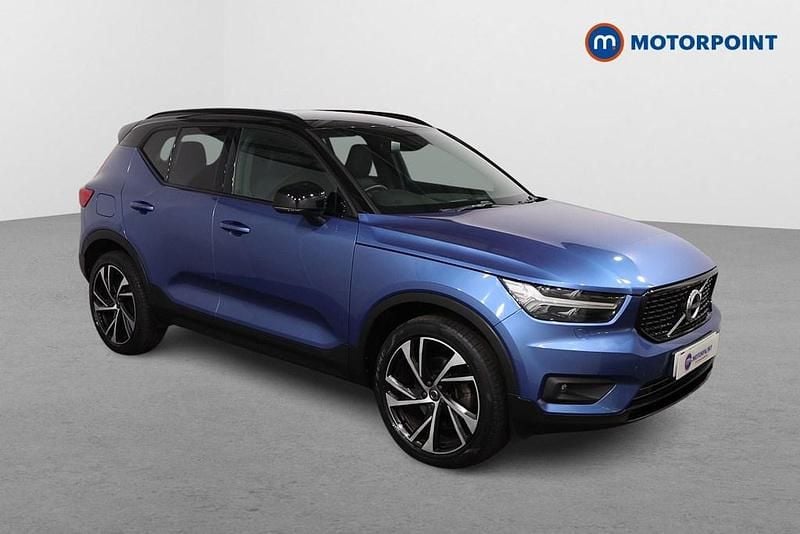 Blue Used 2021 Volvo XC40 R-Design Pro SUV | £26,999 (Fair price) - Image 1/4
