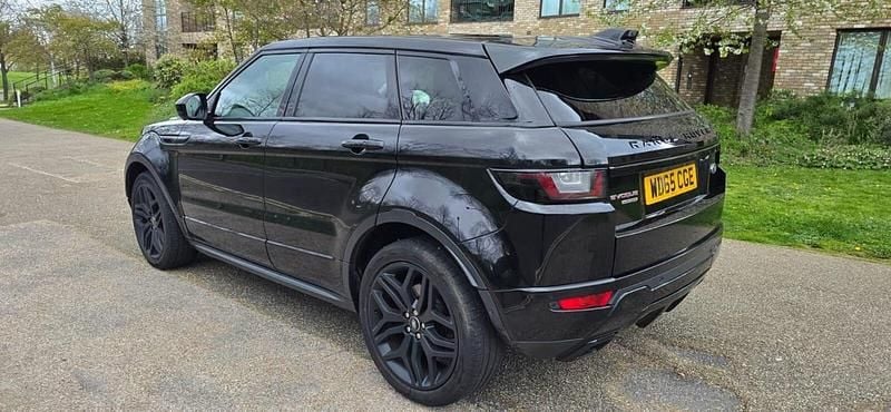 Used Land Rover Range Rover evoque HSE Dynamic 2015 Black Estate