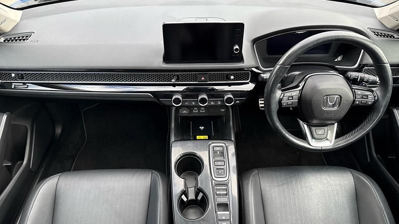 Used Honda Civic Advance 2022 Blue Hatchback