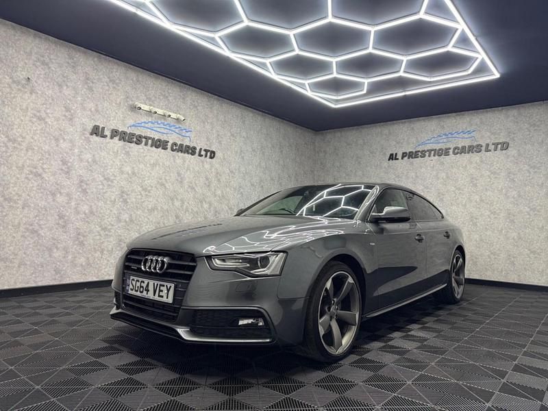 Grey Used 2014 Audi A5 Sportback Black Edition Hatchback | £8,499 (Fair price) - Image 1/4