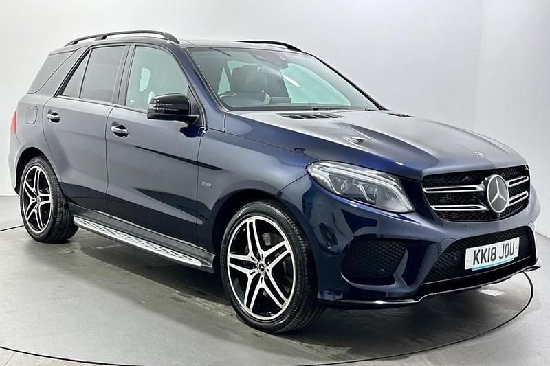 Used Mercedes GLE500 AMG 2018 Blue Estate