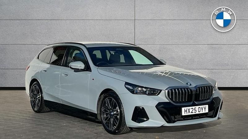Grey Used 2025 BMW 530e M Sport Estate | £51,990 (Expensive) - Image 1/4