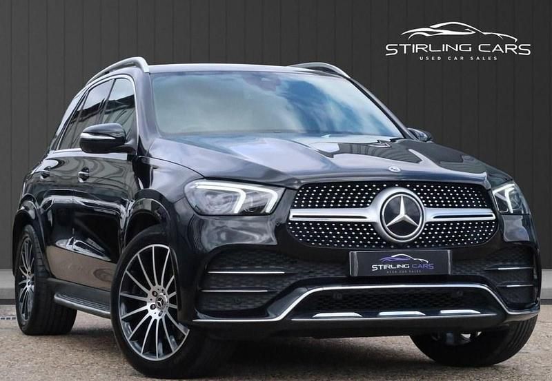Black Used 2022 Mercedes GLE400 AMG line Estate | £41,989 (Good price) - Image 1/4