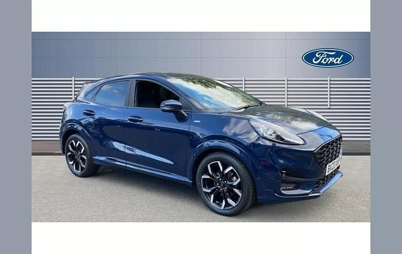 Blue Used 2023 Ford Puma ST-Line X SUV | £17,215 (Fair price) - Image 1/4