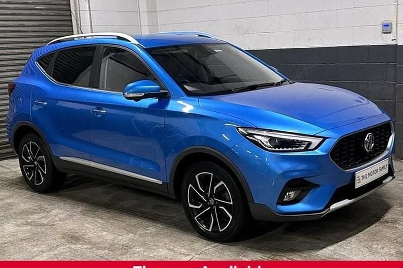 Used MG ZS Exclusive 106 HP (77 kW) 2022 Blue SUV
