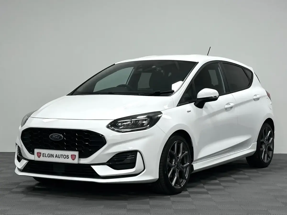 Used Ford Fiesta ST-Line 125 HP (91 kW) 2023 White Hatchback