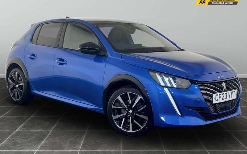 Blue Used 2023 Peugeot 208 GT Hatchback | £12,695 (Good price) - Image 1/2