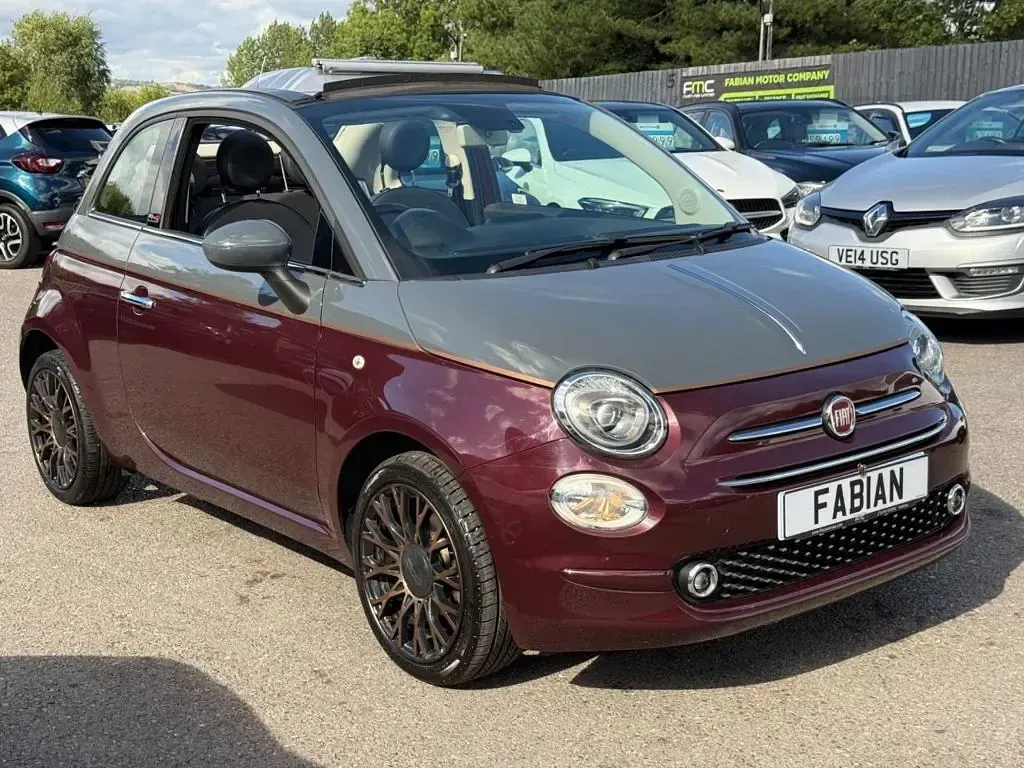 Used Fiat 500C Collezione 69 HP (50 kW) 2019 Grey Cabriolet