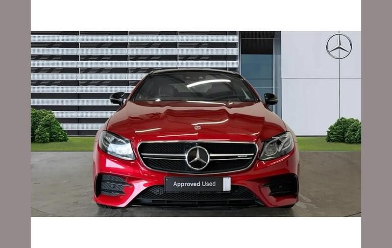 Used Mercedes E53 AMG Premium Plus 429 HP (315 kW) 2019 Red Coupe