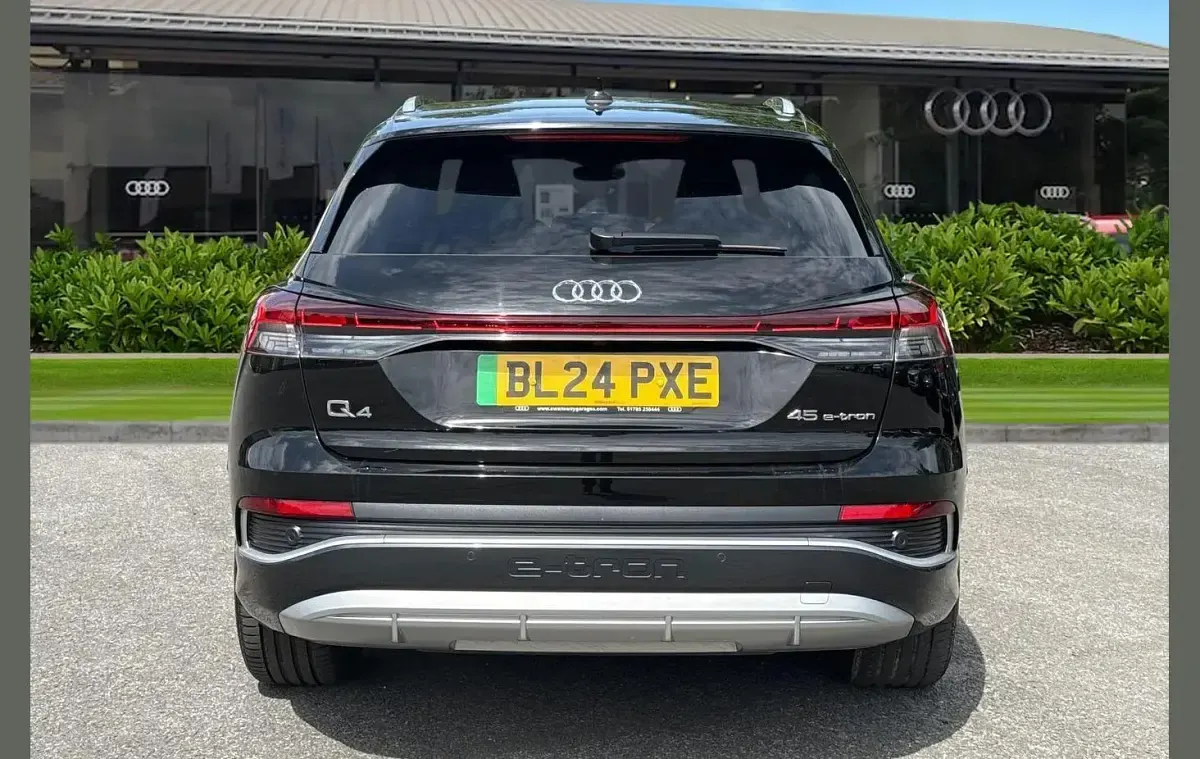 Used Audi Q4 e-tron S-Line 210 kW (286 HP) 2024 Black SUV