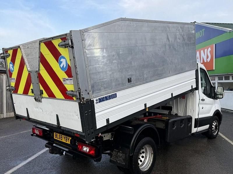 Used Ford Transit S 130 HP (95 kW) 2020 White Cabriolet