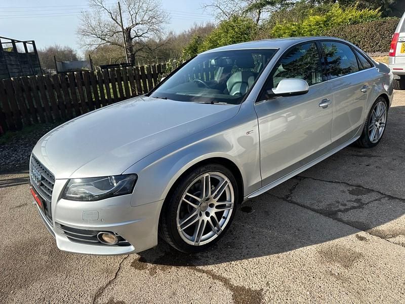 Used Audi A4 S-Line 160 HP (117 kW) 2010 Silver Sedan