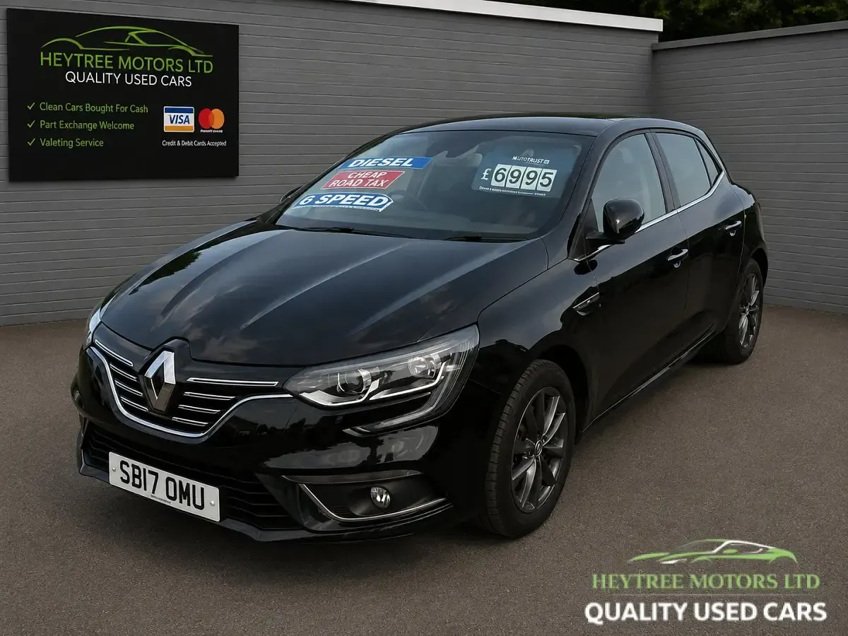 Used Renault Mégane IV Dynamique 108 HP (79 kW) 2017 Black Hatchback