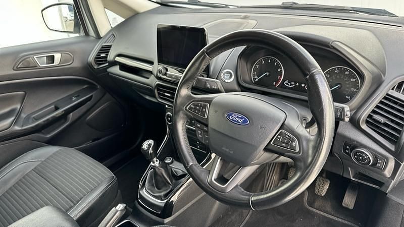 Used Ford Ecosport Titanium 125 HP (91 kW) 2018 Silver SUV