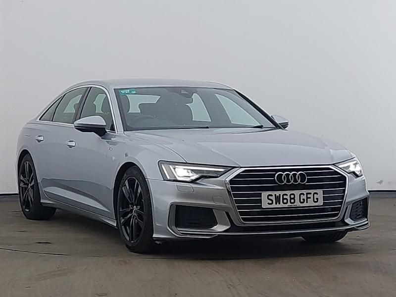 Silver Used 2018 Audi A6 S-Line Sedan | £21,498 (A bit pricey) - Image 1/4
