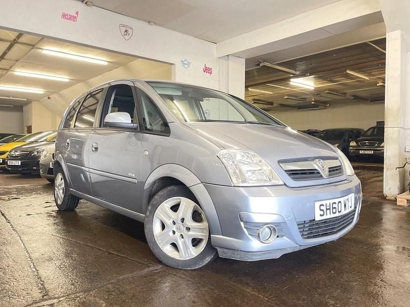 Silver Used 2010 Vauxhall Meriva Design Edition MPV | £1,295 (Good price) - Image 1/4