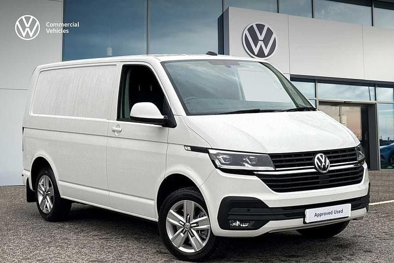 White Used 2024 VW Transporter Highline Van | £33,991 (Good price) - Image 1/4