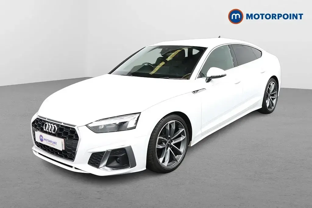 Używany Audi A5 S-Line 190 KM (139 kW) 2021 Biały Coupe