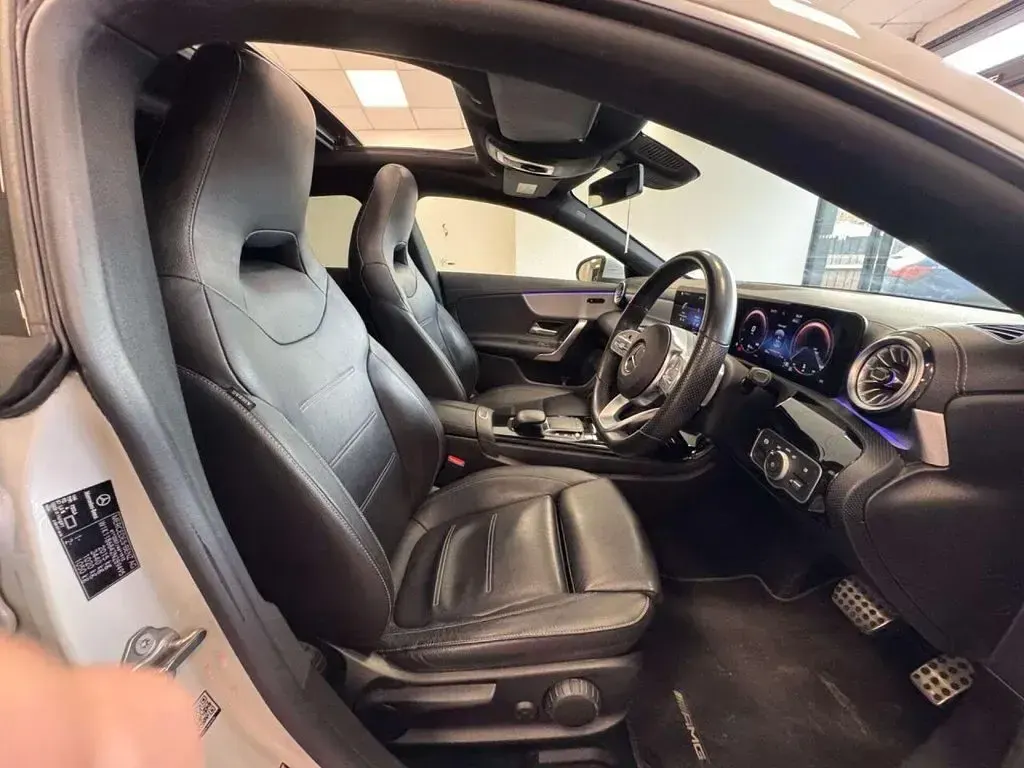 Used Mercedes CLA180 AMG Line Premium Plus 136 HP (100 kW) 2022 White Coupe