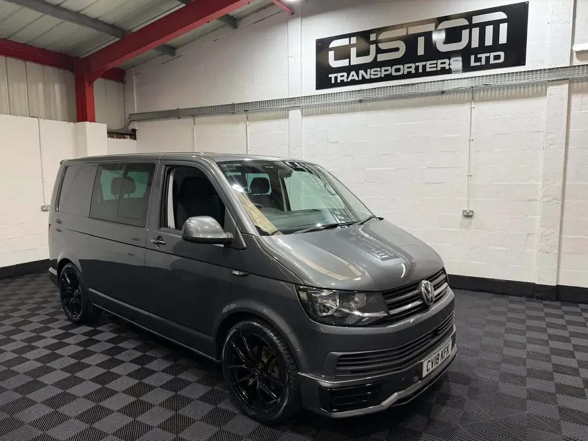 Used VW T6 Trendline 150 HP (110 kW) 2018 Grey Van