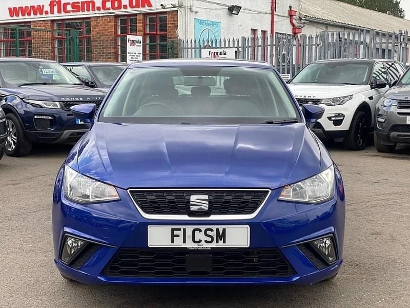 Used Seat Ibiza SE Technology 80 HP (58 kW) 2019 Blue Hatchback