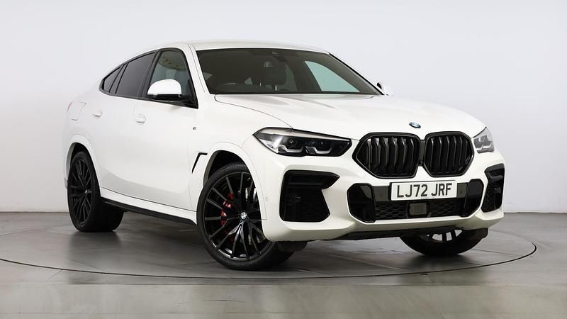 White Used 2023 BMW X6 M Sport SUV | £49,000 (Fair price) - Image 1/4