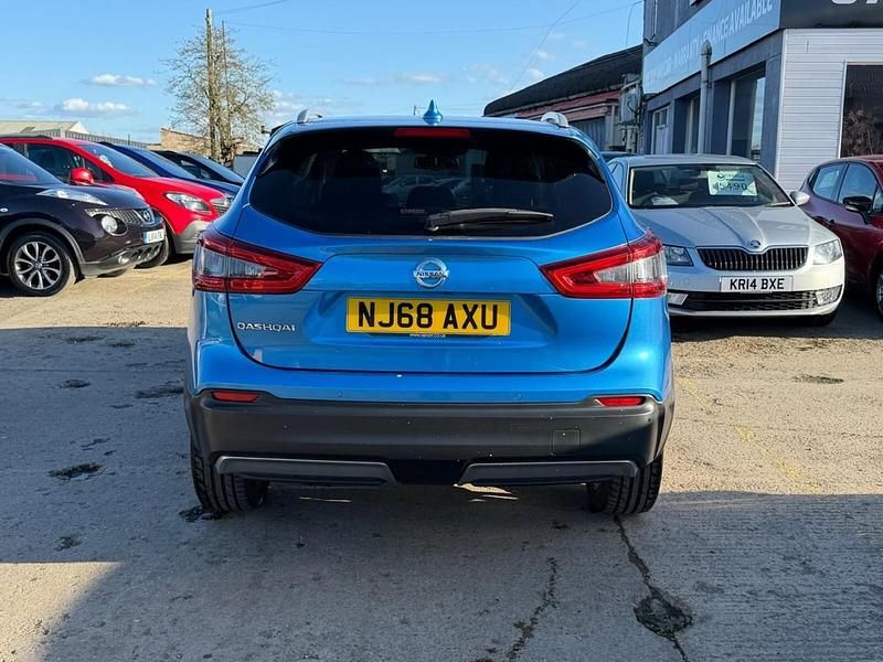 Used Nissan Qashqai N-Connecta 2018 Blue SUV