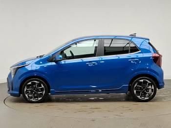Used Kia Picanto GT-Line 62 HP (45 kW) 2024 Blue Hatchback