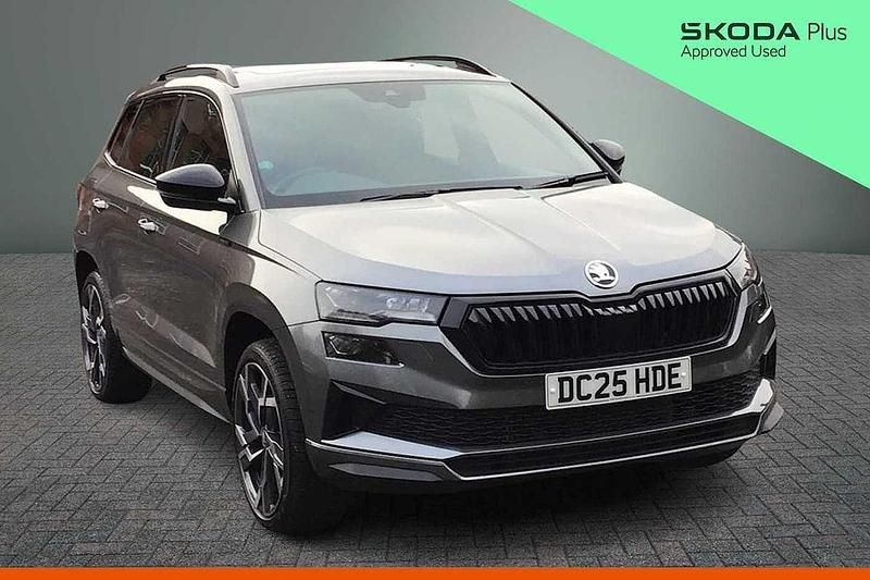 Used Skoda Karoq SportLine 110 HP (80 kW) 2025 Graphite grey metallic SUV