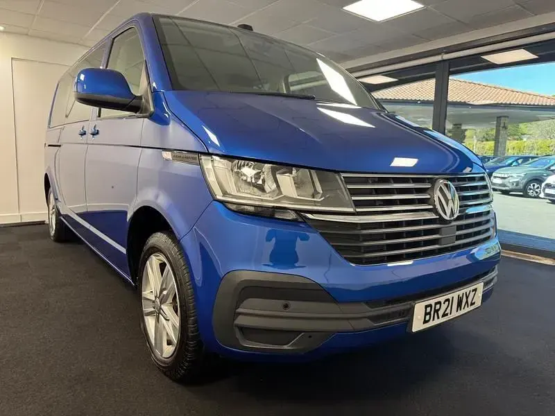 Used VW T6.1 SE 150 HP (110 kW) 2021 Blue Van