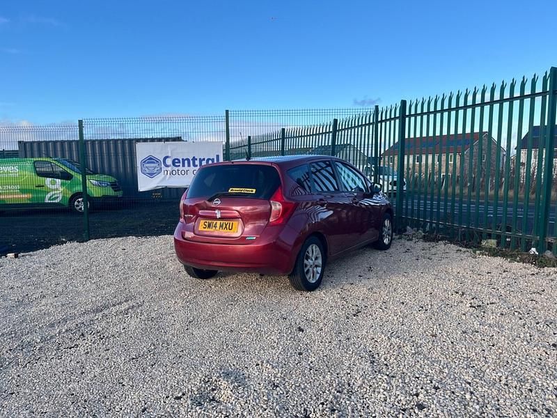 Used Nissan Note Acenta 2014 Red Hatchback