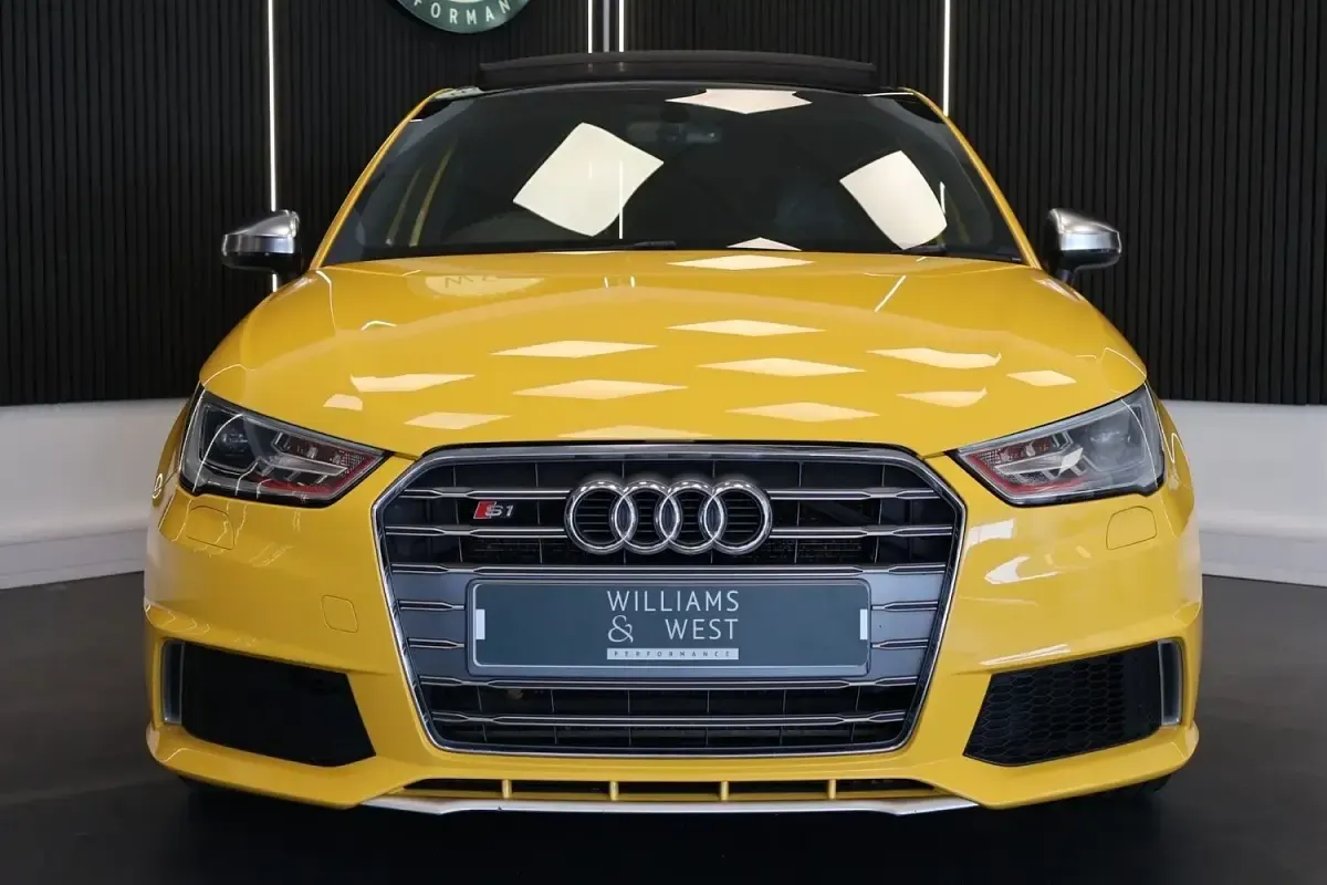 Used Audi S1 Sport 231 HP (169 kW) 2016 Yellow Hatchback