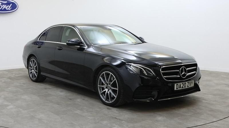 Used Mercedes E350 AMG line 286 HP (210 kW) 2020 Black Sedan